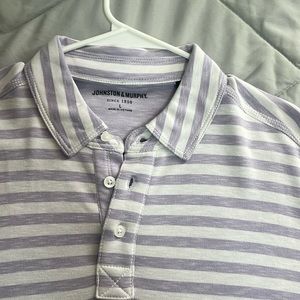 Johnston & Murphy Stripped Polo